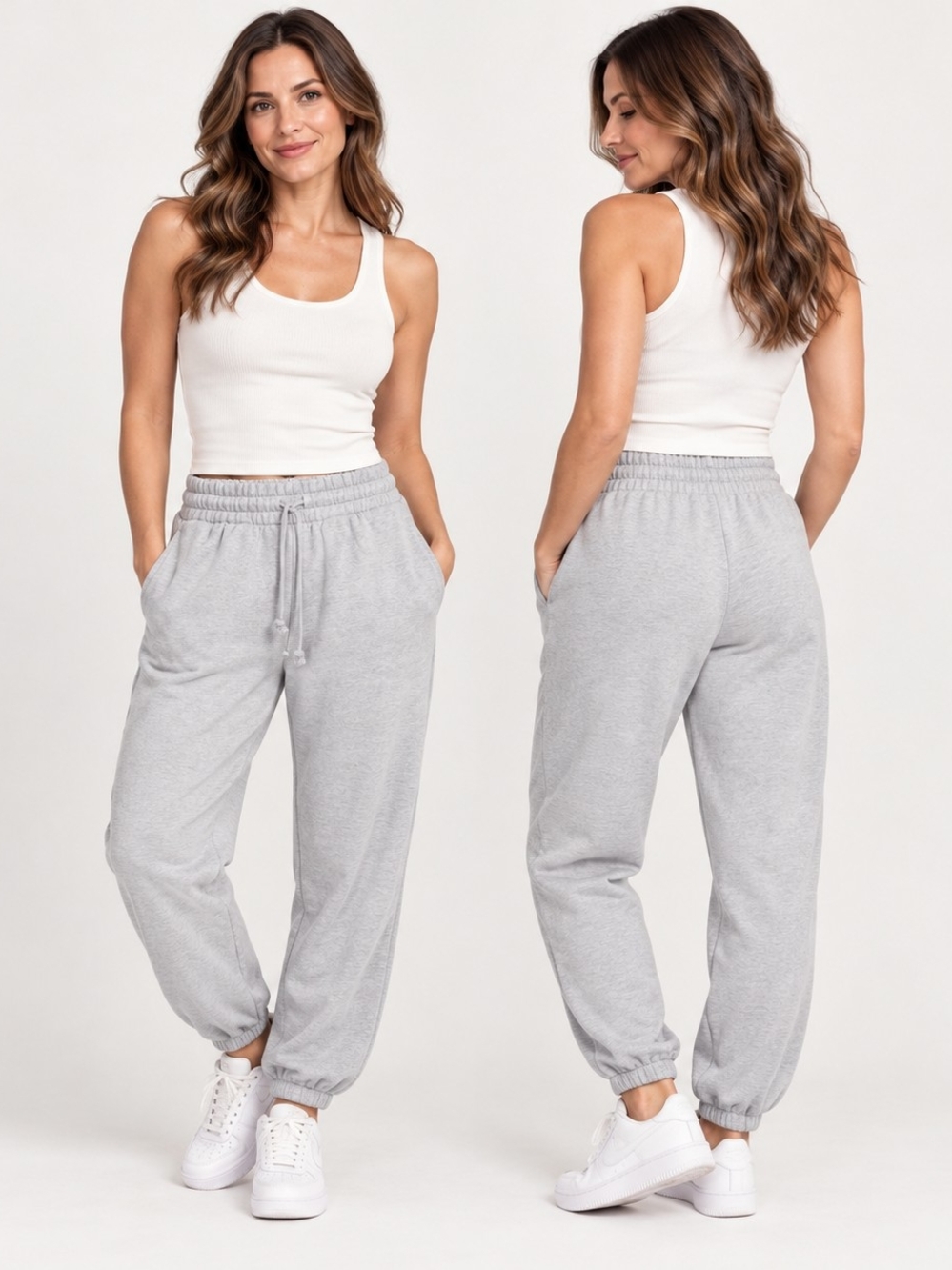 Wild Fable Women’s XS Heather Gray Jogger Sweatpants Contemporary Casual Athleis